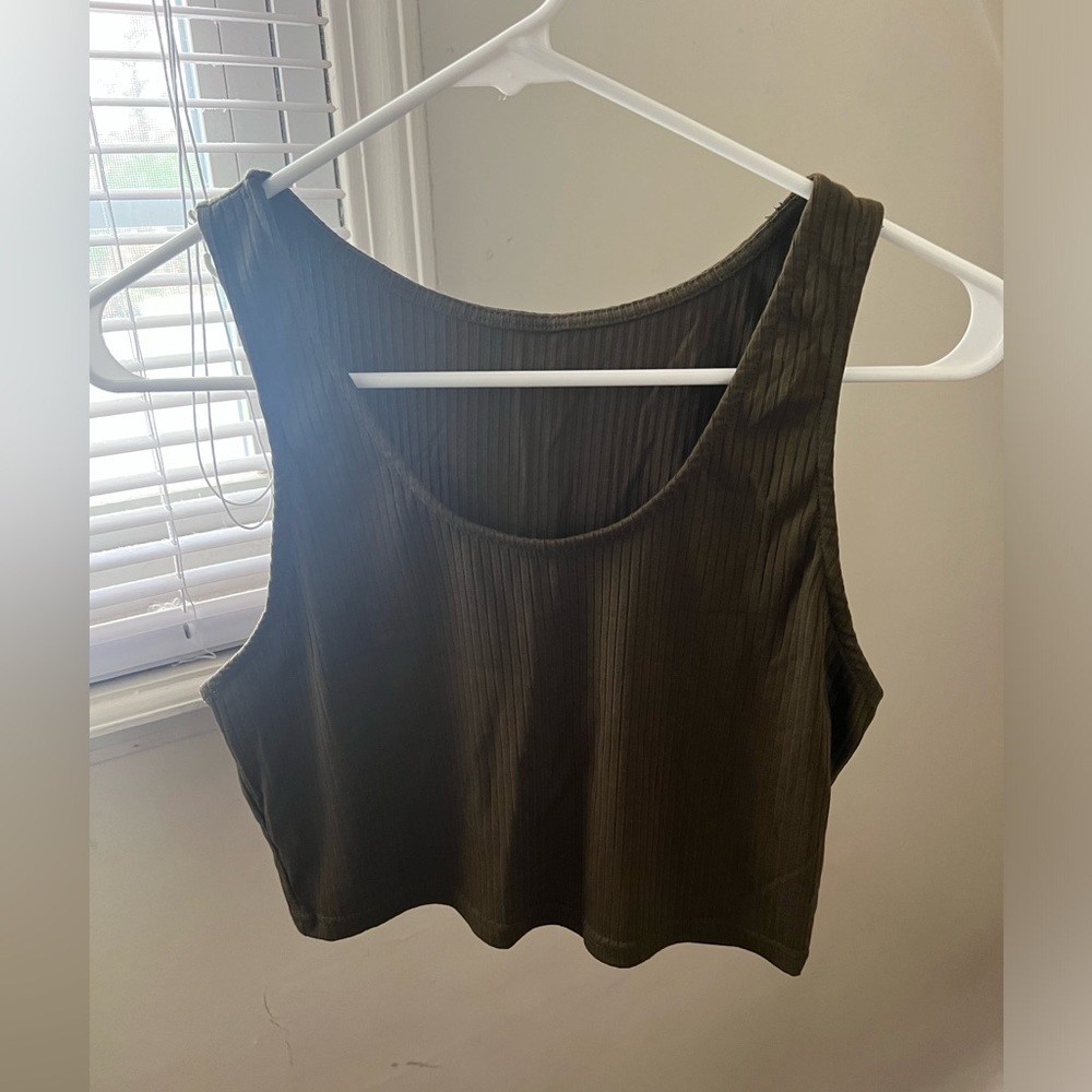 Size medium olive green lounge set